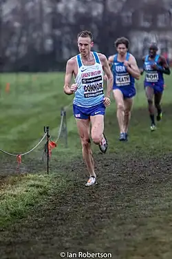 Ben&nbsp;Connor (hier bei einem Crosslauf) – Platz&nbsp;elf