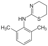 Strukturformel von Xylazin