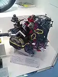 Zweitaktmotor von Yamaha mit dem Power Valve System