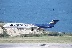 Douglas DC-9-50 der Aeropostal