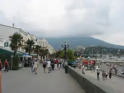 Meerespromenade von Jalta