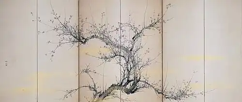 Stellschirm „Pflaume“