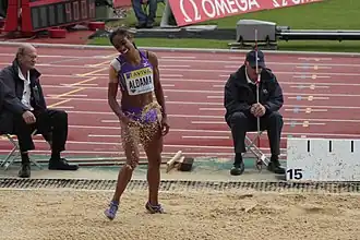 Die Olympiafünfte Yamilé&nbsp;Aldama