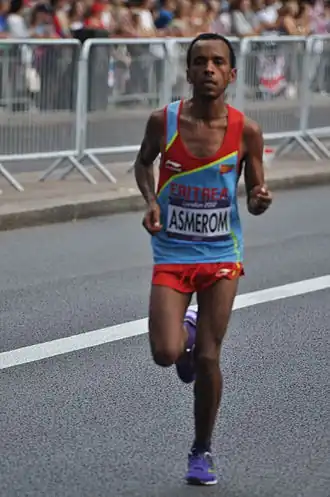 Platz 25 für Yared&nbsp;Asmerom