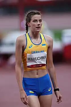 Bronzemedaillengewinnerin Jaroslawa&nbsp;Mahutschich