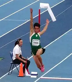 Yasser Triki Rang zehn mit&nbsp;16,62&nbsp;m