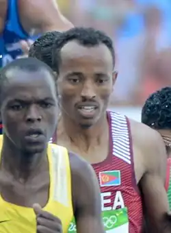 Yemane Haileselassie Rang neun in 8:35,73&nbsp;min