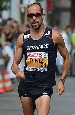 Yohann Diniz erreichte Platz&nbsp;elf