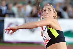 Rachel Yurkovich Rang acht mit 58,84&nbsp;m