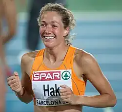 Yvonne Hak – ausgeschieden als Sechste in 2:03,05&nbsp;min