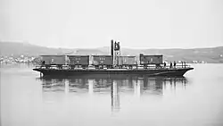 Namenloses Trajektschiff, in Betrieb genommen 1885