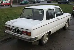 SAS-968М, Heckansicht