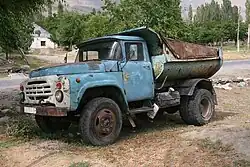 Ein ZIL-MMZ-555 in Berg-Badachschan nahe der afghanischen Grenze (2016)