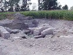 Übersicht der Ausgrabungen