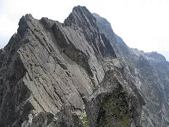 Blick vom Höhenweg Orla Perć