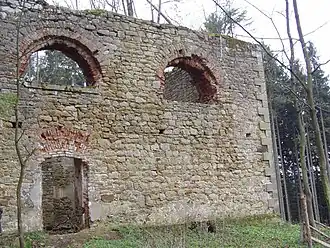 Ruine der Wallfahrtskirche