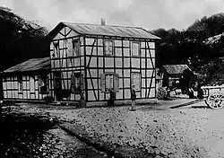 Huthaus eines Bergwerks