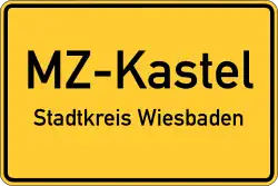 Ortseingangsschild bis 2006