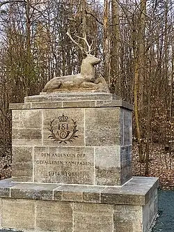 Ehrenmal nach der Sanierung 2024