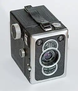 Box Tengor II 56/2 6×9 Goerz Frontar-Achromat 9/110 von 1948 bis 1956 produziert