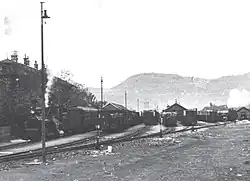 Im Bahnhof Metković nahm die Narentabahn ihren Ausgang.