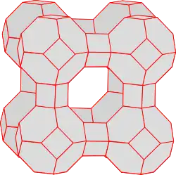 Struktur von Zeolith A