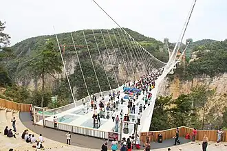 Glasbrücke Zhangjiajie