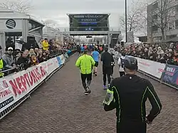 Der Zieleinlauf im März 2023