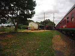 Bahnhof in Zimba