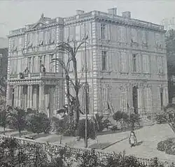 In der Villa Zirio war der Kaiser Friedrich III. zu Gast.