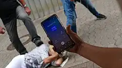 Polizeinotruf mittels Mobiltelefon