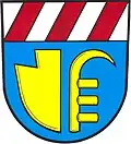 Pflugschar im Wappen von Troppau-Slatnik