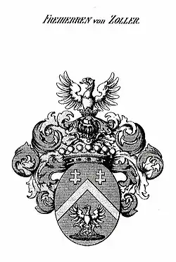 Wappen der Freiherren von Zoller