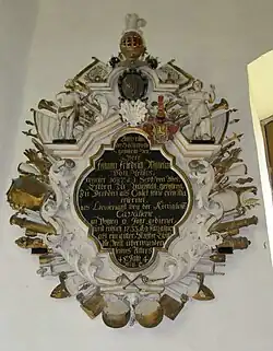 Epitaph von 1733