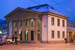 Rathausbrücke: Die alte Hauptwache beim Rathaus