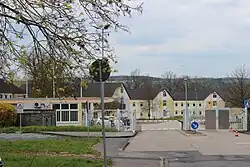 Zufahrt ehemalige Freiherr-vom-Stein-Kaserne in Diez an der Lahn