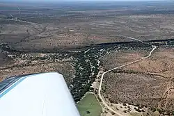 Zusammenfluss Weißer und Schwarzer Nossob (2018)