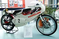 Kreidler Van Veen Straßen-Rennmaschine von 1977 im Zweirad-Museum