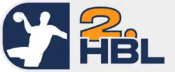 Das offizielle Logo des 2. HBL seit der Saison 2024/25
