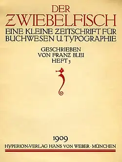 Titelbild: Der Zwiebelfisch