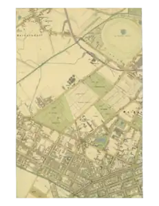 Ostseestraße 1928 (Bild links unten)