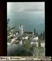 Brissago, vom Eisenbahner-Heim, Brenscino. Historisches Bild von Leo Wehrli (1940)