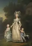 Marie-Antoinette und ihre Kinder 1785