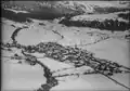 Flims. Historisches Luftbild von Werner Friedli, 1949