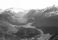Der Gletscher auf einer Aufnahme von 1967