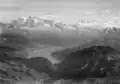 Flugaufnahme 1957 mit dem Glärnisch