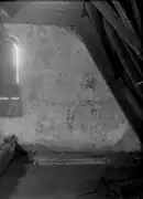 Die Engelsfresken vor der Restaurierung