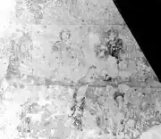 Die Engelsfresken vor der Restaurierung, Detail