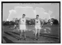 Der sechstplatzierte Arlie&nbsp;Mucks&nbsp;(rechts)