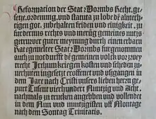 Impressum der Ausgabe von 1499
